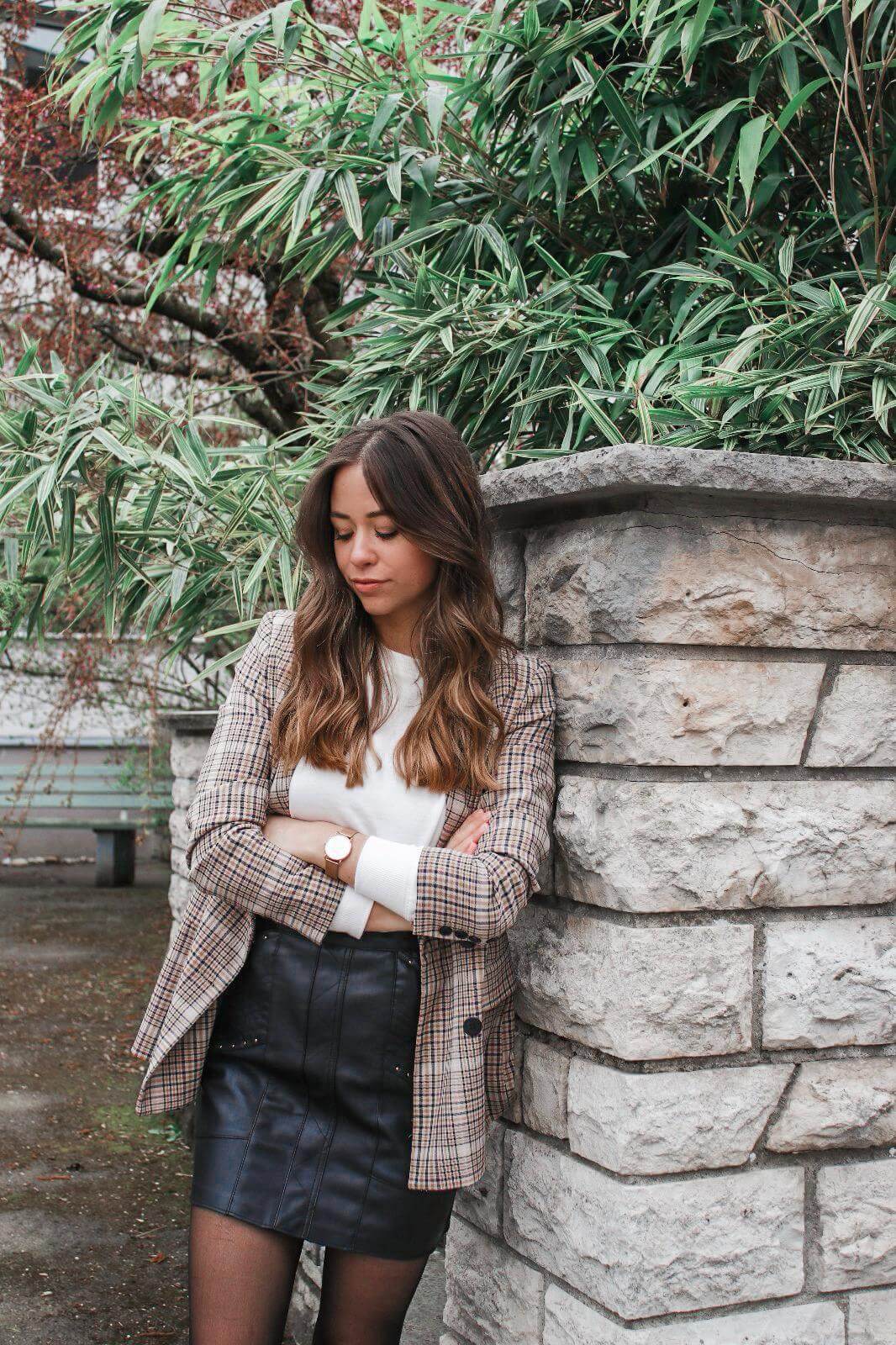 Karierter Blazer -wie kombinieren wir den Blazer Trend 2019 & Mein Casual Outfit!